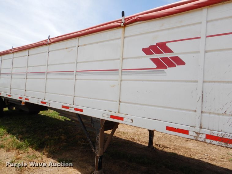 image for item DC5098 2001 Maurer double hopper bottom grain trailer