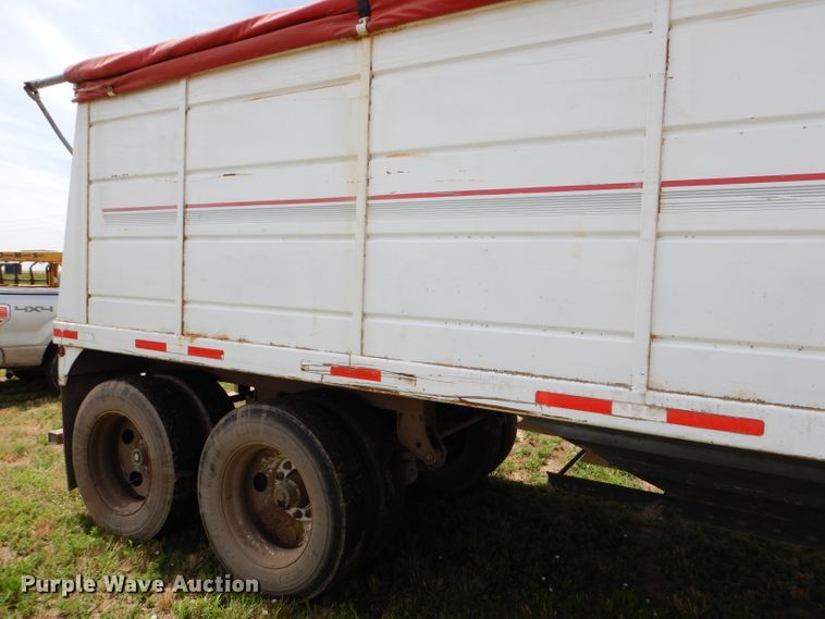 image for item DC5098 2001 Maurer double hopper bottom grain trailer
