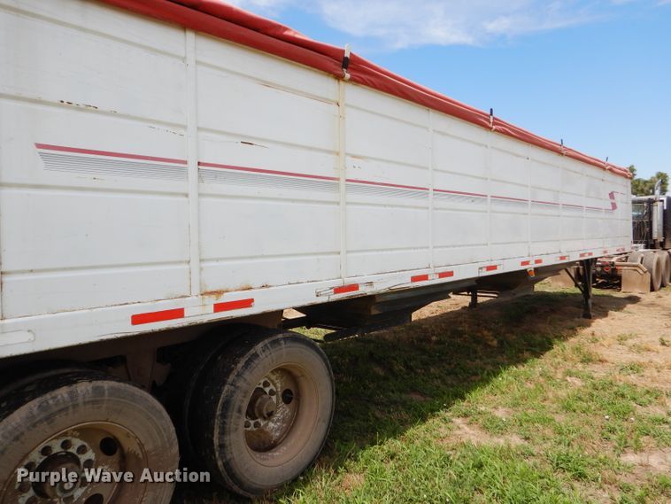 image for item DC5098 2001 Maurer double hopper bottom grain trailer