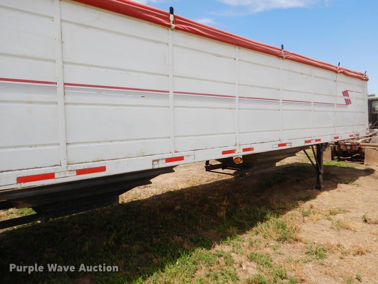 image for item DC5098 2001 Maurer double hopper bottom grain trailer