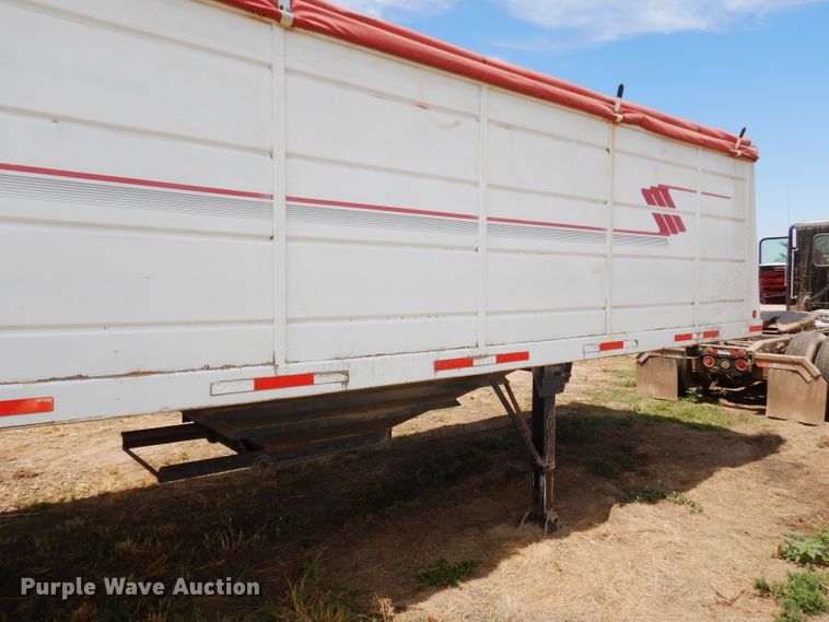 image for item DC5098 2001 Maurer double hopper bottom grain trailer