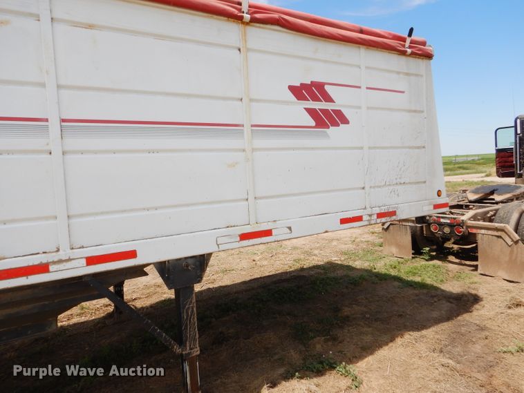 image for item DC5098 2001 Maurer double hopper bottom grain trailer