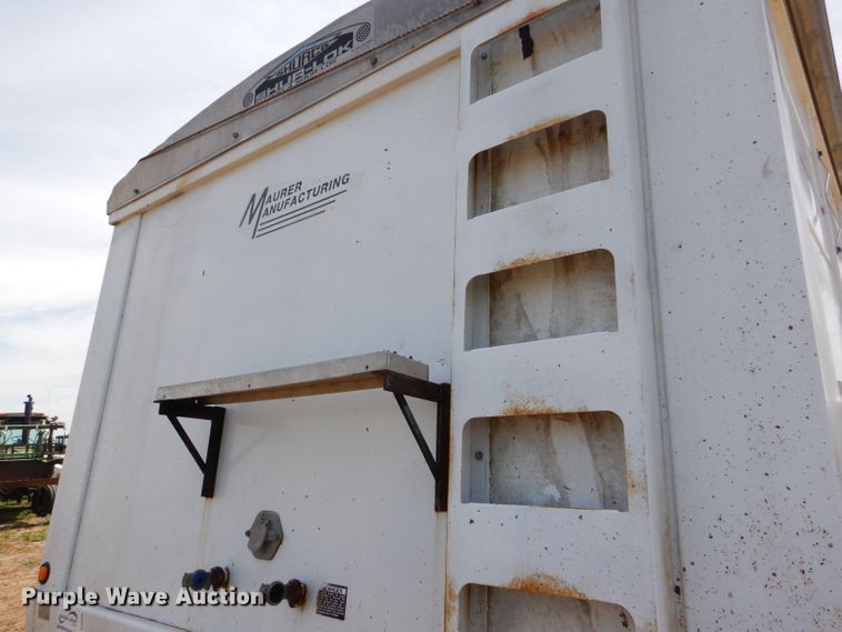 image for item DC5098 2001 Maurer double hopper bottom grain trailer