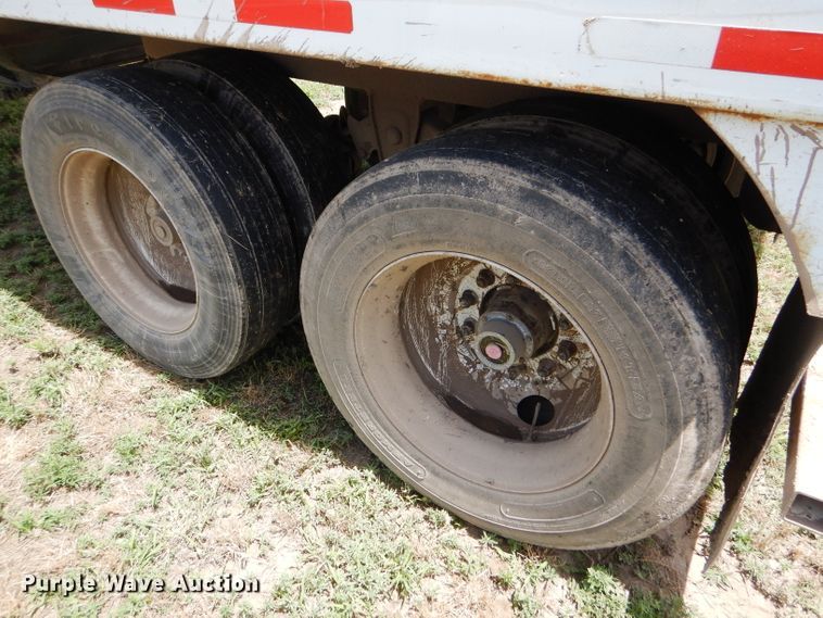 image for item DC5098 2001 Maurer double hopper bottom grain trailer