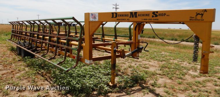 image for item DC5099 2015 Denning DMS12 hay bale trailer