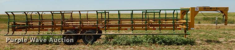 image for item DC5099 2015 Denning DMS12 hay bale trailer