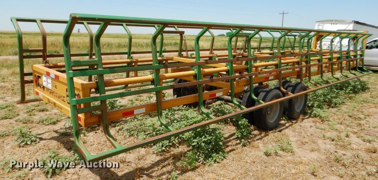 image for item DC5099 2015 Denning DMS12 hay bale trailer