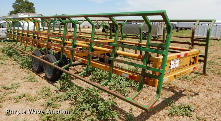 image for item DC5099 2015 Denning DMS12 hay bale trailer