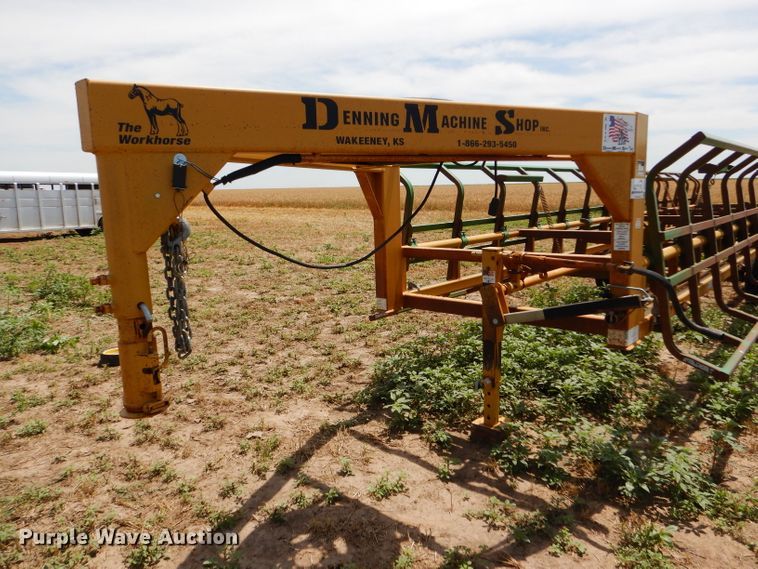 image for item DC5099 2015 Denning DMS12 hay bale trailer