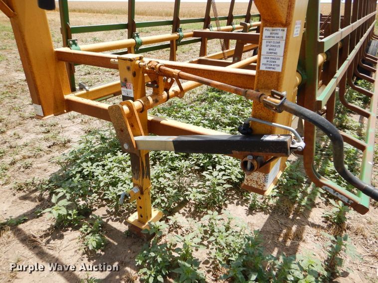 image for item DC5099 2015 Denning DMS12 hay bale trailer