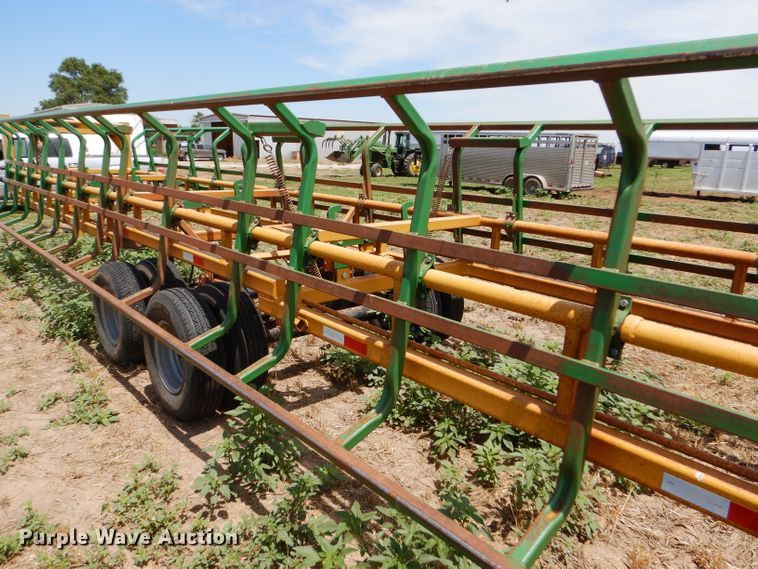 image for item DC5099 2015 Denning DMS12 hay bale trailer