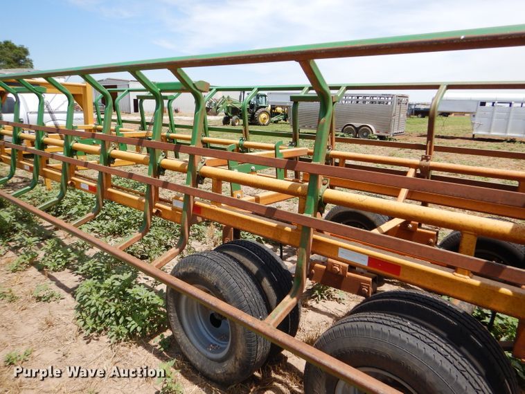 image for item DC5099 2015 Denning DMS12 hay bale trailer