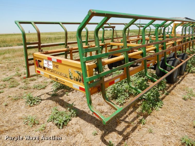 image for item DC5099 2015 Denning DMS12 hay bale trailer