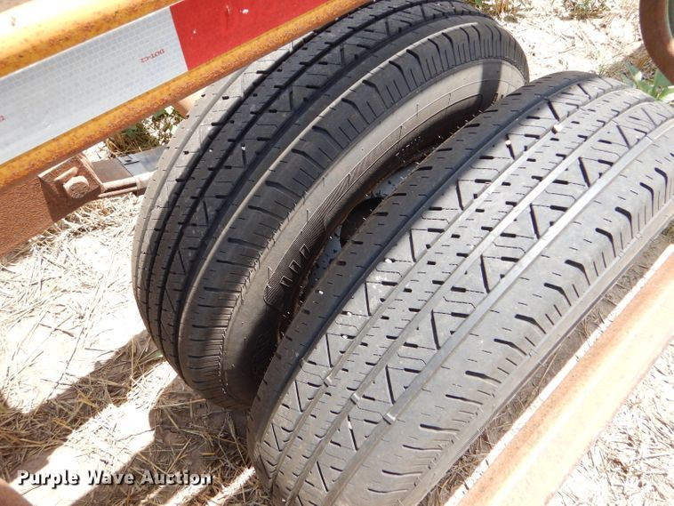 image for item DC5099 2015 Denning DMS12 hay bale trailer