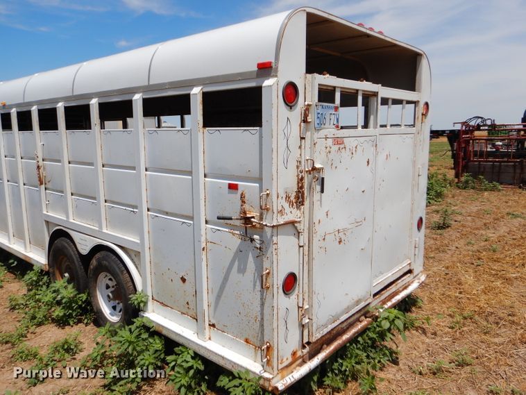 image for item DC5101 1987 Trail Magic G1987 livestock trailer