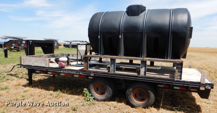 image for item DC5102 2003 Neal flatbed trailer with nurse tank