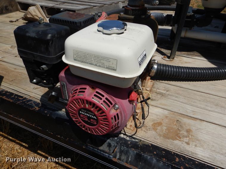 image for item DC5102 2003 Neal flatbed trailer with nurse tank