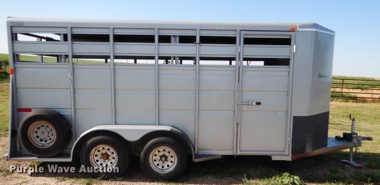 image for item DC5103 2007 Titan Challenger livestock trailer