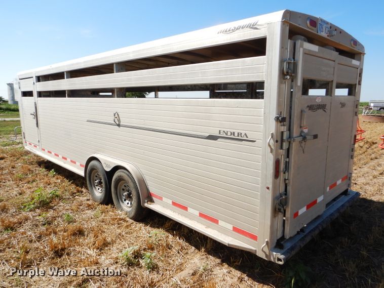 image for item DC5105 2018 Hillsboro livestock trailer