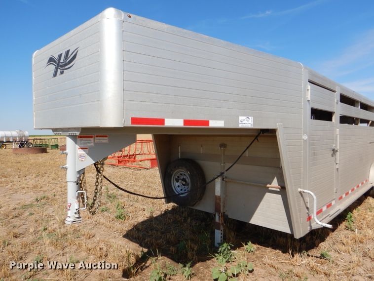 image for item DC5105 2018 Hillsboro livestock trailer