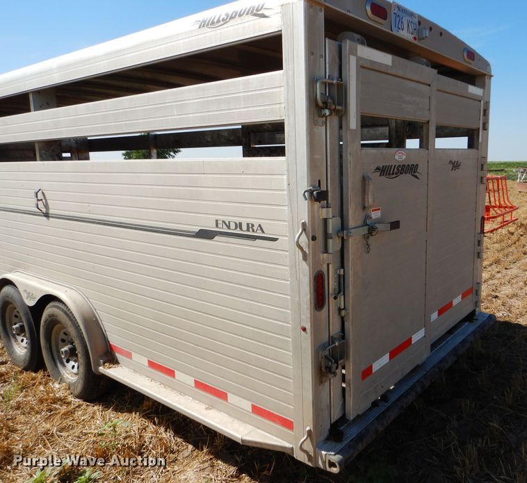 image for item DC5105 2018 Hillsboro livestock trailer