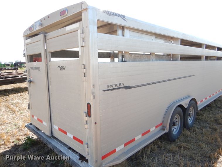 image for item DC5105 2018 Hillsboro livestock trailer