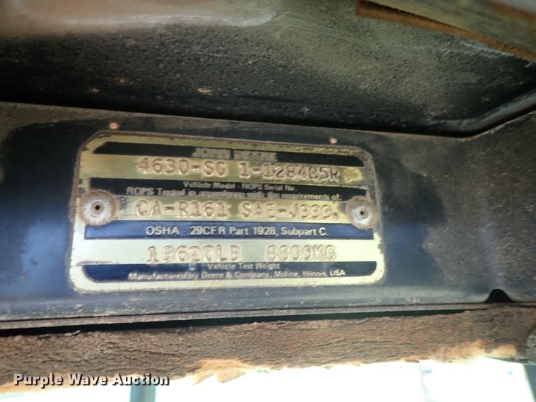 image for item DE5434 John Deere 4630 tractor