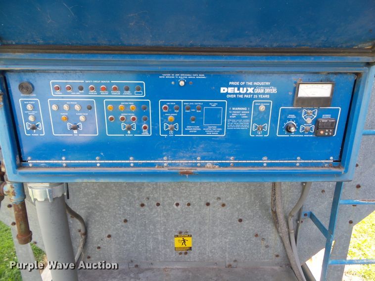 image for item DF0773 Delux DP9060 continuous flow grain dryer