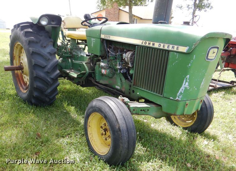 1966 John Deere 2020 tractor in Gridley, KS Item DG4799 sold Purple