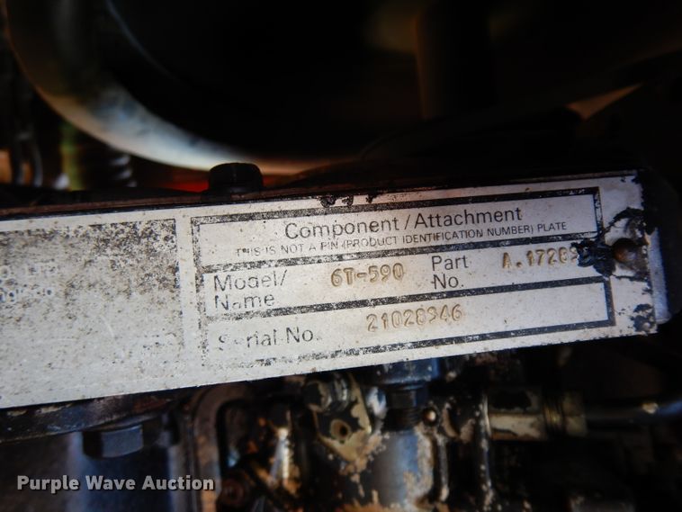 image for item DH0296 1987 Case IH 1896 MFWD tractor