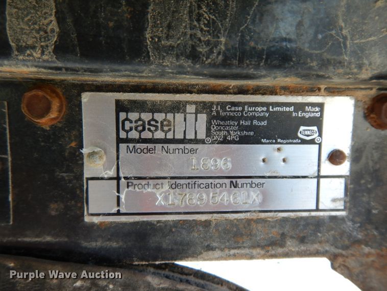 image for item DH0296 1987 Case IH 1896 MFWD tractor