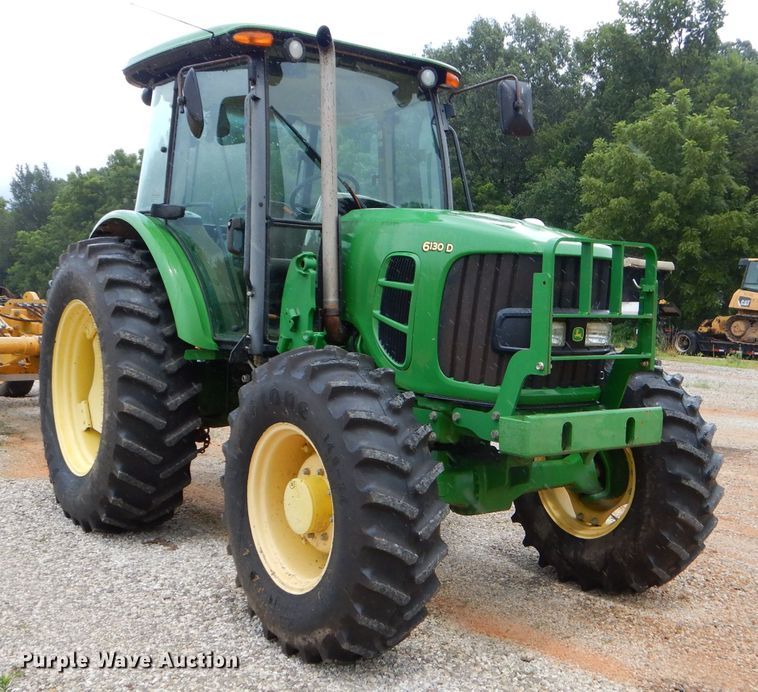 image for item ED9472 2010 John Deere 6130D MFWD tractor
