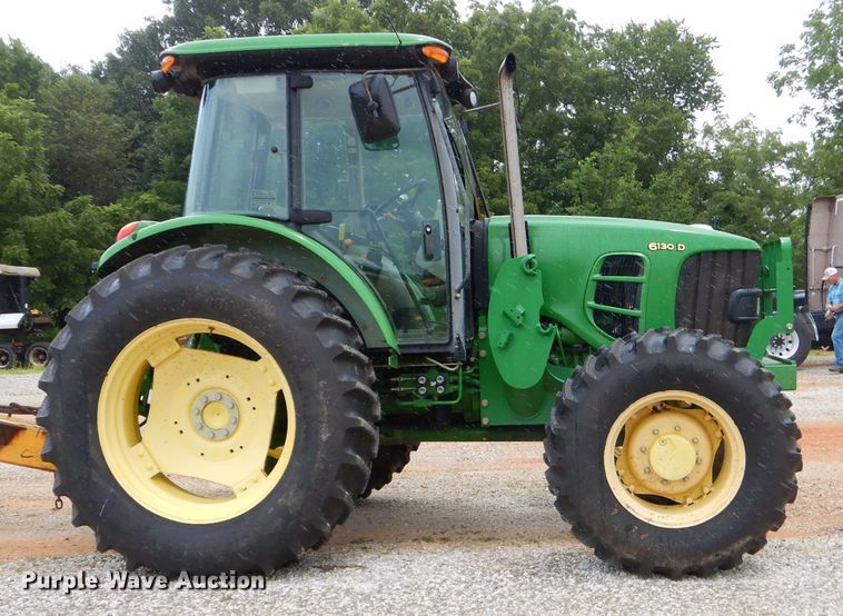 image for item ED9472 2010 John Deere 6130D MFWD tractor