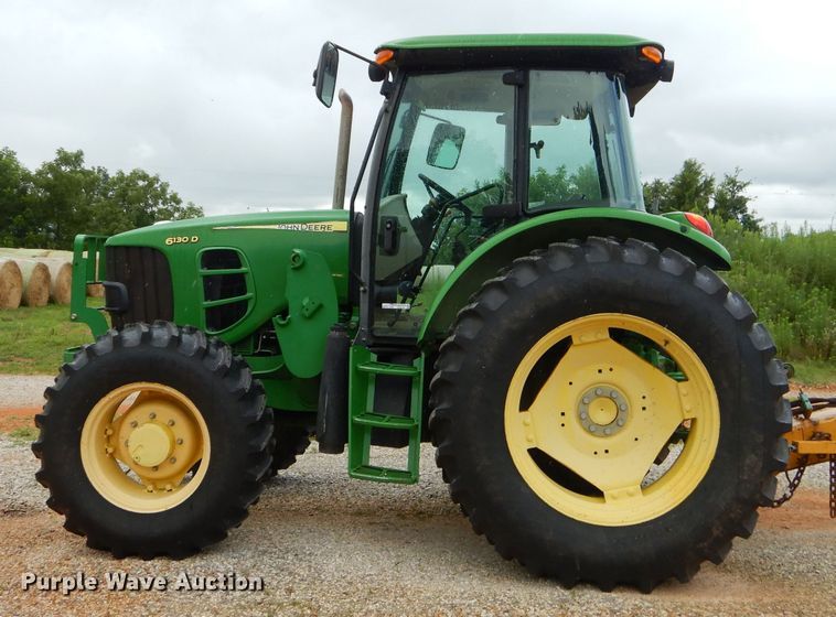 image for item ED9472 2010 John Deere 6130D MFWD tractor