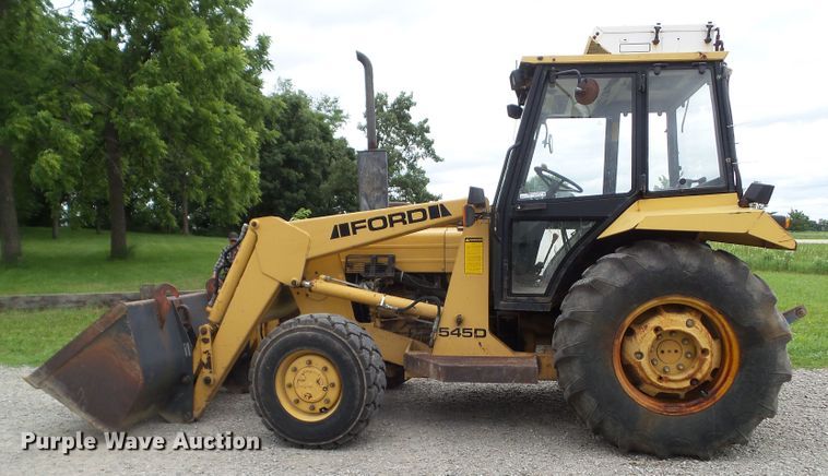 image for item EM9780 1997 Ford 545A MFWD tractor