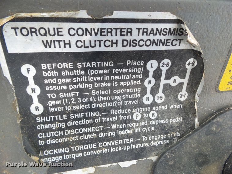 image for item EM9780 1997 Ford 545A MFWD tractor