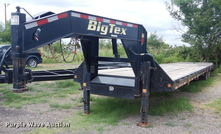 image for item FI9940 2018 Big Tex 25GN equipment trailer