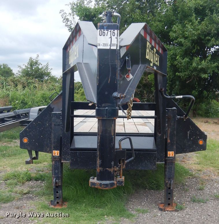 image for item FI9940 2018 Big Tex 25GN equipment trailer