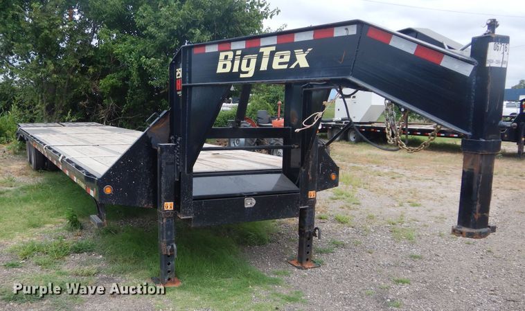 image for item FI9940 2018 Big Tex 25GN equipment trailer