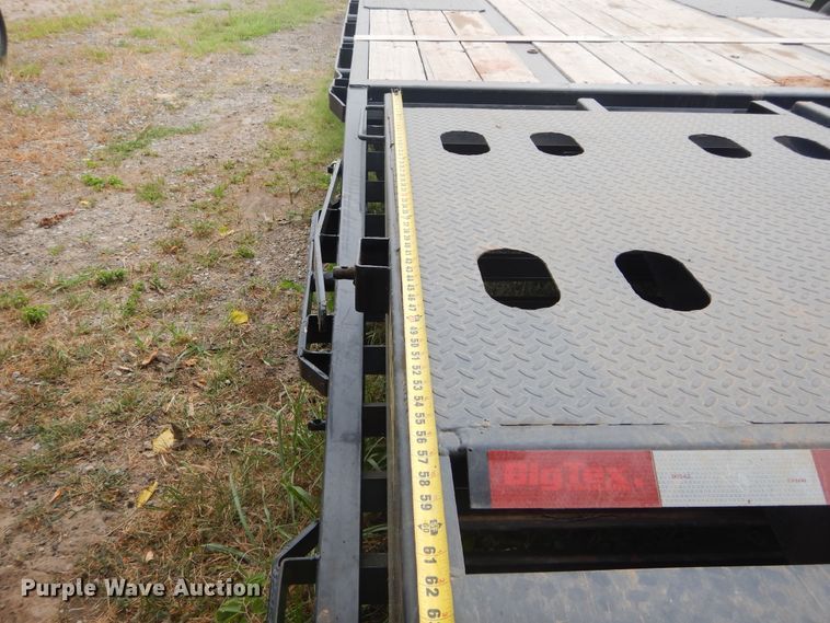 image for item FI9940 2018 Big Tex 25GN equipment trailer