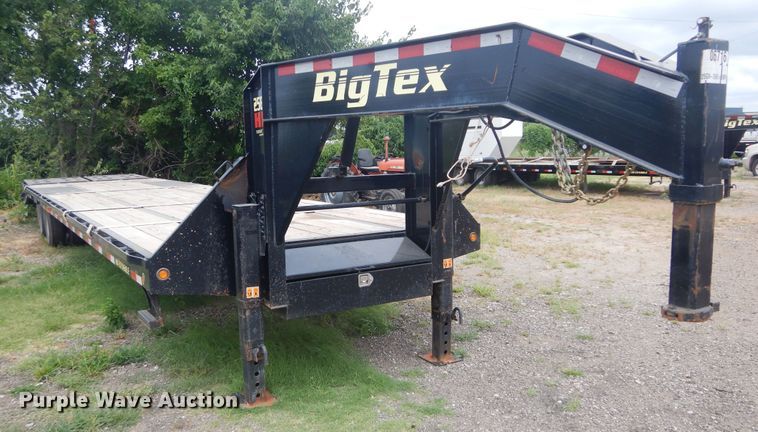 image for item FI9940 2018 Big Tex 25GN equipment trailer