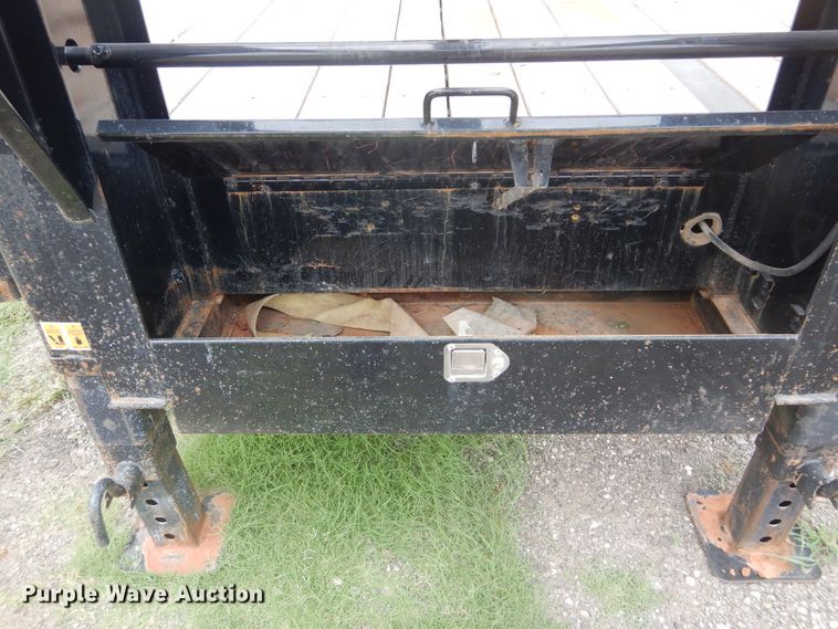 image for item FI9940 2018 Big Tex 25GN equipment trailer