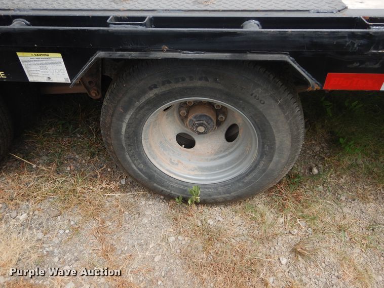 image for item FI9940 2018 Big Tex 25GN equipment trailer