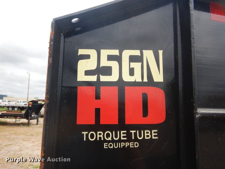 image for item FI9940 2018 Big Tex 25GN equipment trailer