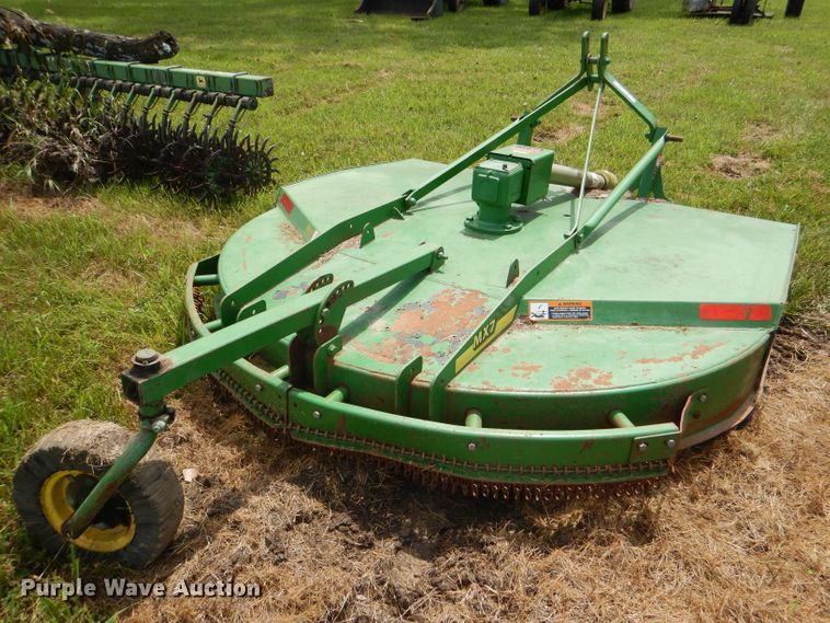 John Deere MX7 rotary mower in Gridley, KS Item FP9066 sold Purple Wave