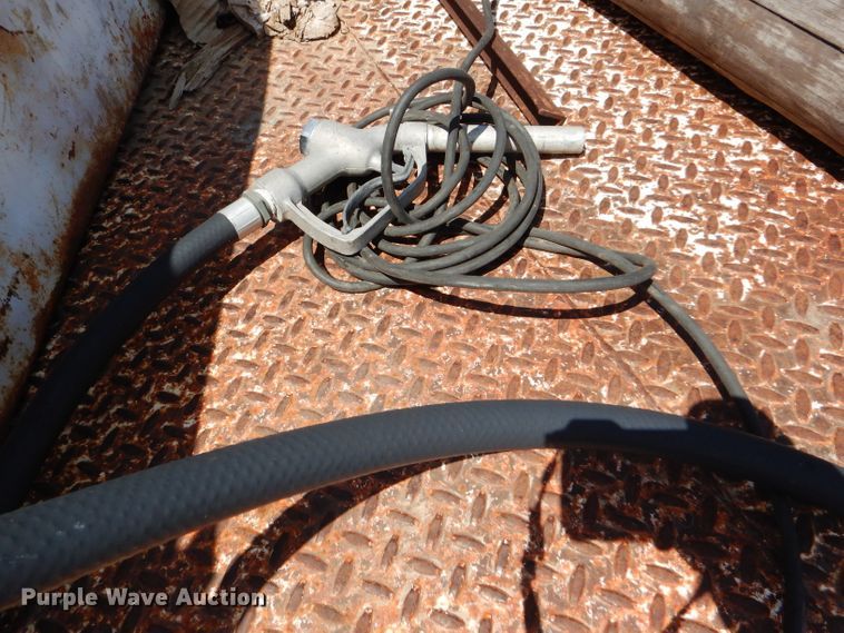 image for item FY9515 Shop built pickup flatbed trailer