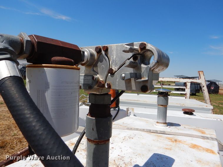 image for item FY9515 Shop built pickup flatbed trailer