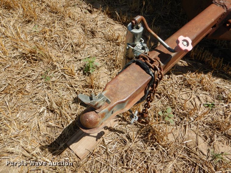 image for item FY9515 Shop built pickup flatbed trailer