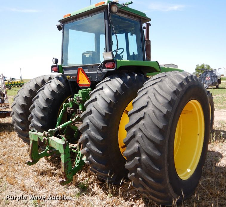 image for item FY9516 1988 John Deere 4850 MFWD tractor