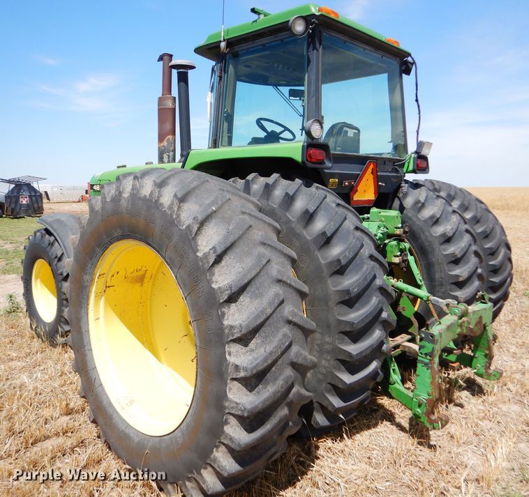 image for item FY9516 1988 John Deere 4850 MFWD tractor